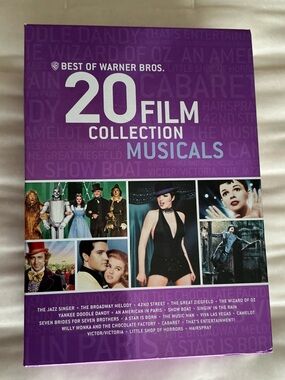 Best of Warner Bros.- 20 Film Collection MUSICALS DVD set.